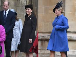 Falls möglich, empfehlen wir dir zwischen dem vierten und siebten schwangerschaftsmonat zu heiraten. Babybauch Schaulaufen Bei Der Royalen Ostermesse Trend Magazin Hochschwanger Herzogin Kate Baby