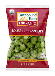 I've also included the full list of pesticides in 47 fruits and vegetables at . Organic Brussels Sprouts Earthbound Farm
