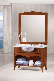 Mobile Bagno In Legno Compreso Lavabo Colore Noce Scuro Arte Povera Art 422 A Mobile Bagno Bagno Legno Bagno