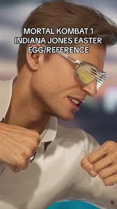 JOHNNY CAGE’S MORTAL KOMBAT 1 INDIANA JONES EASTER EGG/REFERENCE #gaming  #gamer #tiktokgaming #mortalkombat #mortalkombat1 #johnnycage  #johnnycagemk1 #easteregg #reference #indianajones