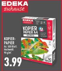 Aktuelle öffnungszeiten, angebote und prospekte findest du auf marktjagd! Edeka Zuhause Kopier Papier Angebot Bei Marktkauf