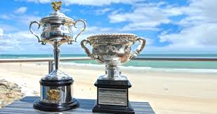 No.5 seed dominic thiem has advanced to his first australian open final after defeating no.7 seed. Trophies Australian Open