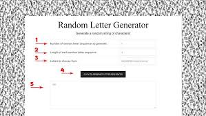 Call string.ascii_letters to get a string of the lowercase alphabet followed by the uppercase alphabet. Random Letter Generator By Generator Cafe Lettering Writing Skills Lower Case Letters