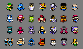 Your childhood lives on in perler beads: Nelson Smg Auf Twitter Bunch Of 16x16 Characters Except Shovel Knight Using The Nes Palette Pixel Dailies Pixel Dailies Pixelart ãƒ‰ãƒƒãƒˆçµµ Https T Co Cwxyy6ki9v
