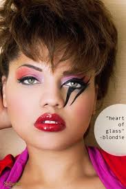80s glam rock makeup tutorial