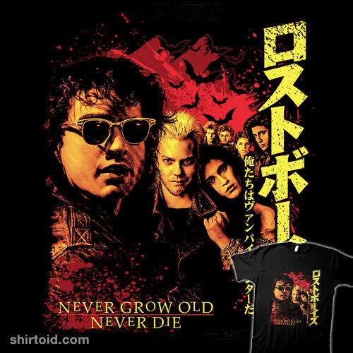 Never Grow Old - Shirtoid