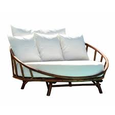 Olu Patio Daybed With Cushions Reviews Joss Main In 2020 Patio Daybed Outdoor Daybed Outdoor Patio Chairs