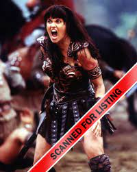 LUCY LAWLESS XENA WARRIOR PRINCESS BATTLE YELL 8x10 PHOTO #7559 | eBay
