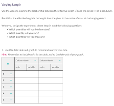 With the help of these advanced pivot table tricks, you will create powerful analysis and reports. Ocm 11 75 75 Pendulums 10 60 60 Length 5 45 20 5 Chegg Com