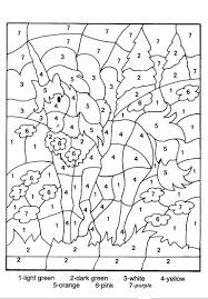 Free Printable Color By Number Coloring Pages Best Coloring Pages For Kids Unicorn Coloring Pages Horse Coloring Pages Free Printable Coloring Pages