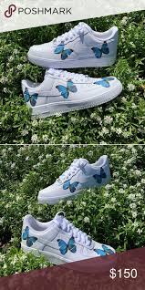 Custom Butterfly Air Force 1 Custom Butterfly Air Force 1 39 S I C Nike Shoes Air Force Nike Air Force 1 Outfit Air Force Shoes