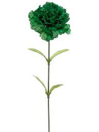 Use the greenery in this section to add an organic touch to any other flower or color for fuller, m Emerald Green Carnations Silk Carnations Afloral Artificial Flowers And Plants Silk Plants Green Carnation