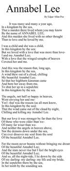 Annabel Lee Poe Edgar Allen Poe Poe Quotes Poems