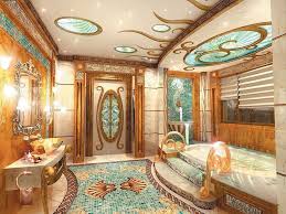 Angelika Prudnikova Over The Top Designer Interesting Color Palate Tile Flooring And Wall F Bathroom Design Luxury Luxury Bathroom Classic Furniture Design