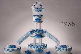 There's the type of icing, the colour, the design, any toppers or traditional wedding cakes were usually covered in fondant, but a lot of people aren't a fan of the thick, sweet icing, and opt for buttercream instead. Watch 100 Years Of Wedding Cake Trends In Less Than Three Minutes
