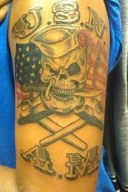 11 Us Flag Navy Tattoos