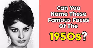 History trivia questions aren't yesterday's news! Can You Name These Famous Faces Of The 1950s Quizpug