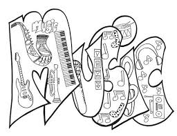 Personalized Music Coloring Pagedigital Purchase This Etsy In 2020 Music Coloring Music Coloring Sheets Personalized Music