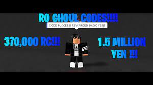 All of coupon codes are verified and tested today! Ro Ghoul Codes March Ro Ghoul Codes 370 000 Rc 1 500 000 Yen Youtube