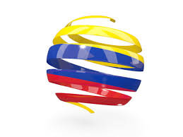 Colombia flag icon from the flag icons by custom icon design (256x256, 128x128, 64x64, 48x48 more icons from flag icons. Round 3d Icon Illustration Of Flag Of Colombia