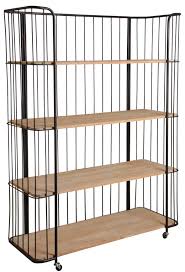 Une maison au style indus ! Etagere Style Industriel Sur Roulettes 4 Niveaux Aubry Gaspard Leroy Merlin