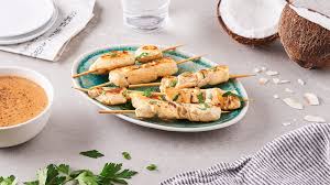 Brochette De Poulet Au Satay Lidl Recettes Recette Brochette Poulet Brochette Alimentation