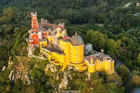 Pena Palace Sintra Portugal Palacio De Sintra Palacio Da Pena Sintra Portugal