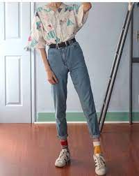 Explore the m&s jeans collection. 10 Different Ways To Style Mom Jeans Retro Outfits 90s Fashion Outfits Clothes