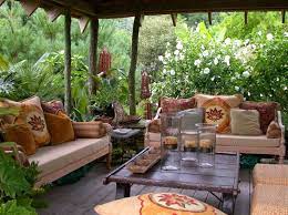 Bohemian Retreat Outdoor Living Space Outdoor Rooms Outdoor Space Design