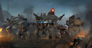 It's like watching detectives play poker; War Robots