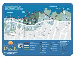 Planning your vacation to the outer banks, nc? Maps Town Of Duck North Carolina
