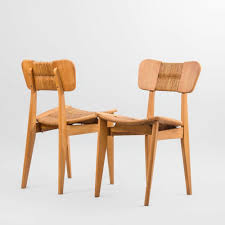 For Sale Pair Of French Beech Cord Chairs 1960s In 2020 Chair Beech Decor