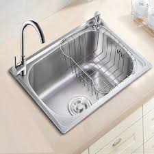 stainless steel drawing kitchen sink