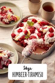 Skyr Himbeer Tiramisu Rezepte Himbeer Tiramisu Tiramisu