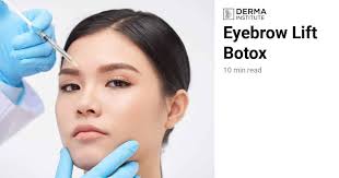 The muscles that pull the eyebrow down are weakened so the net effect is a brow elevation. Eyebrow Lift Botox Botox Brow Lift Derma Institute