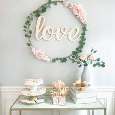 Target.com has been visited by 1m+ users in the past month Diy Hula Hoop Love Sign Blush And Gold Bridal Shower Decor
