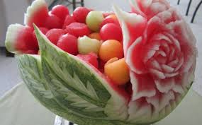 Obst Schnitzen Kreative Diy Dekoideen Mit Obst Wassermelone Ideen Wassermelonen Schnitzen Obst Schnitzarbeiten