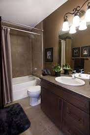 To combat this appearance, choose a wall color that is light to give the room a feeling of. 25 Refined Brown Bathroom Decor Ideas Digsdigs