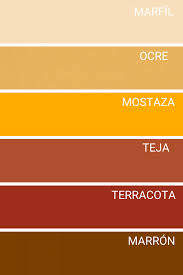 Colores Ocres En 2020 Colores Para Pintar Paredes Colores Para Pintar Casas Paletas De Color Amarillas