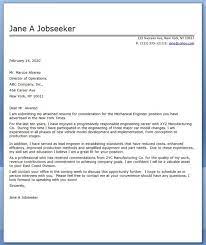See sample mechanical engineer cover letters that get jobs. Cover Letter For Design Engineer July 2021