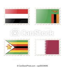 From wikimedia commons, the free media repository. Poststempel Mit Dem Bild Von Jemen Sambia Zimbabwe Qatar Flagge Poststempel Mit Dem Bild Von Yemen Zambia Zimbabwe Canstock
