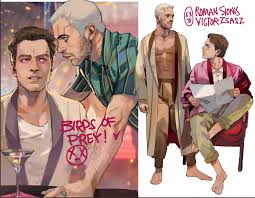 Birds Of Prey Roman Sionis Victor Zsasz Roman X Victor In 2020 Roman Sionis Columbo Victor Zsasz