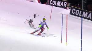 Austrian skiing champion marcel hirscher was almost hit by the falling drone. Drone Almost Crashes Into Austrian Champion Skier Hirscher During Race Rt Sport News