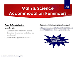 The math standards provide clarity and specificity rather than broad general statements. May Staar Test Administrator Training 5 Th Grade Math Reading Retest Science Science 6 Th Grade Math Reading Pasadena Isd Ppt Download