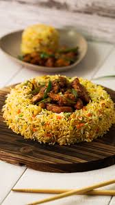 Chicken Chilli Dry With Fried Rice By Sooperchef Yummy Dinners Fried Rice Chicken Chunks