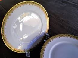 Antique Charles Field Haviland Limoges Empire Wreath Luncheon Plate Set China Dinnerware Dinnerware Ebay Haviland China