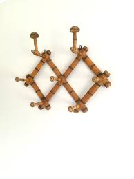 Porte Manteau Vintage Mural En Bois Style Bambou Porte Manteaux Pliable Wall Coat Rack Foldable Coat Rack Wooden Coat Rack Mural Vintage Adore Me