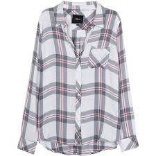Black And White Flannel Women S Womens Long Sleeved Tops Rails Hunter White Plaid Flannel Shirt Women Long Sleeve Tops Long Sleeve Tops White Long Sleeve Shirt