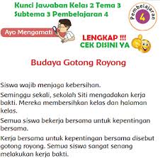Hari ini guru kelas kami telah mengur john (ketua darjah) kerana kelas begitu kotor. Lengkap Kunci Jawaban Kelas 2 Tema 3 Subtema 3 Pembelajaran 4 Kunci Jawaban Lengkap Dan Terbaru Simplenews