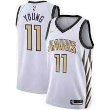 Our nike trae young jerseys are officially licensed by the nba and feature authentic hawks colors and logos. Trae Young 11 Atlanta Hawks City Edition Swingman Basketball Jersey Free Shipping Atlanta Hawks Basketball Jersey Outfit Basketball Jersey